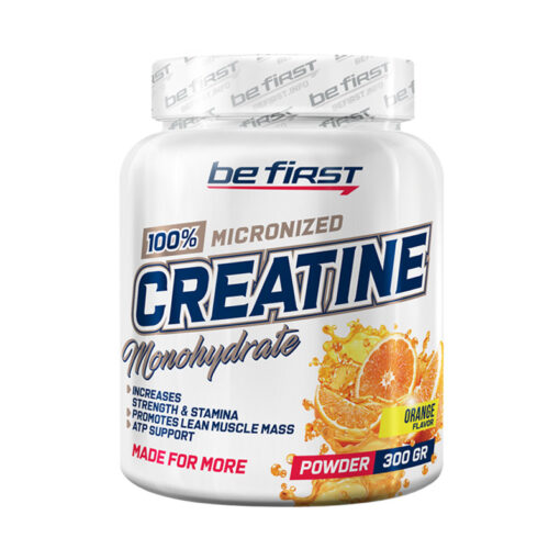Be First Creatine Micronized Апельсин 300 г