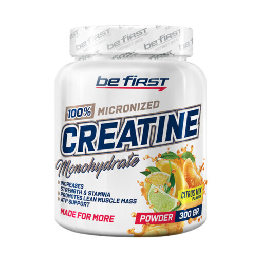 Be First Creatine Micronized Цитрусовый микс 300 г