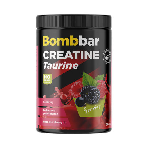 Bombbar Creatine Taurine Лесные ягоды 300 г