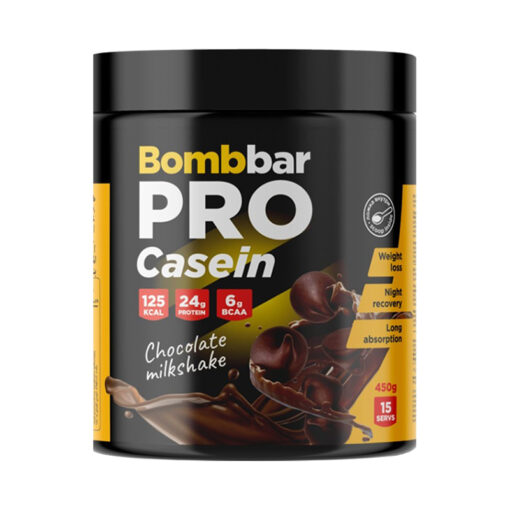 Bombbar PRO Casein Шоколадный милкшейк 450 г