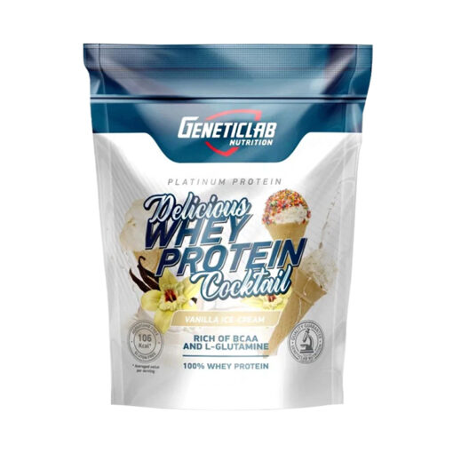 Geneticlab Delicious Whey Protein Cocktail Ваниль 900 г