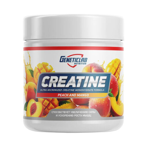 Geneticlab Creatine Персик-манго 300 г