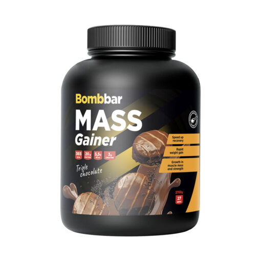 Bombbar MASS Gainer Тройной шоколад 2700 г
