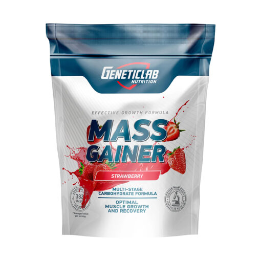 Geneticlab Mass Gainer Клубника 1000 г