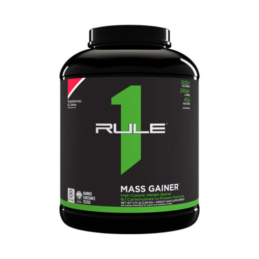 Rule 1 Mass Gainer Клубника со сливками 2590 г