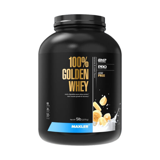Maxler Golden Whey Банан 907 г