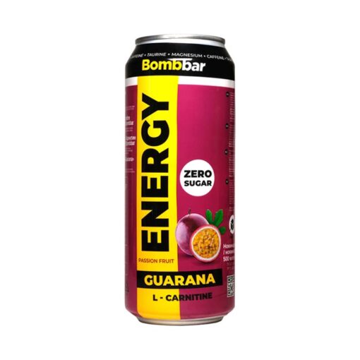 Bombbar Energy L-Carnitine Guarana Маракуйя 500 мл